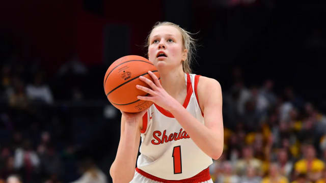 Sheridan girls basketball Jamisyn Stinson Ben Jackson